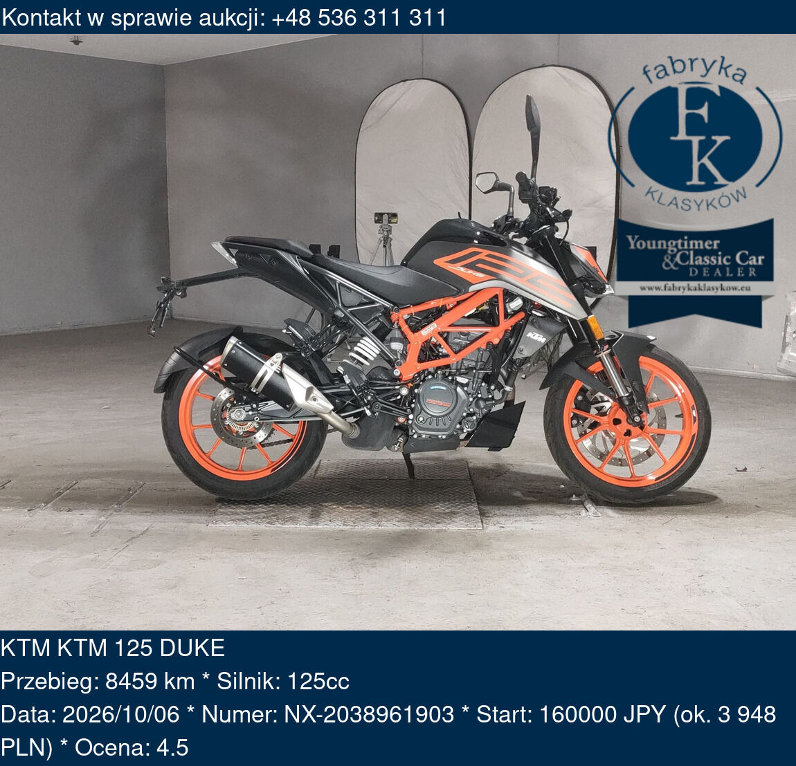 KTM KTM 125 DUKE  - zdjęcie 2