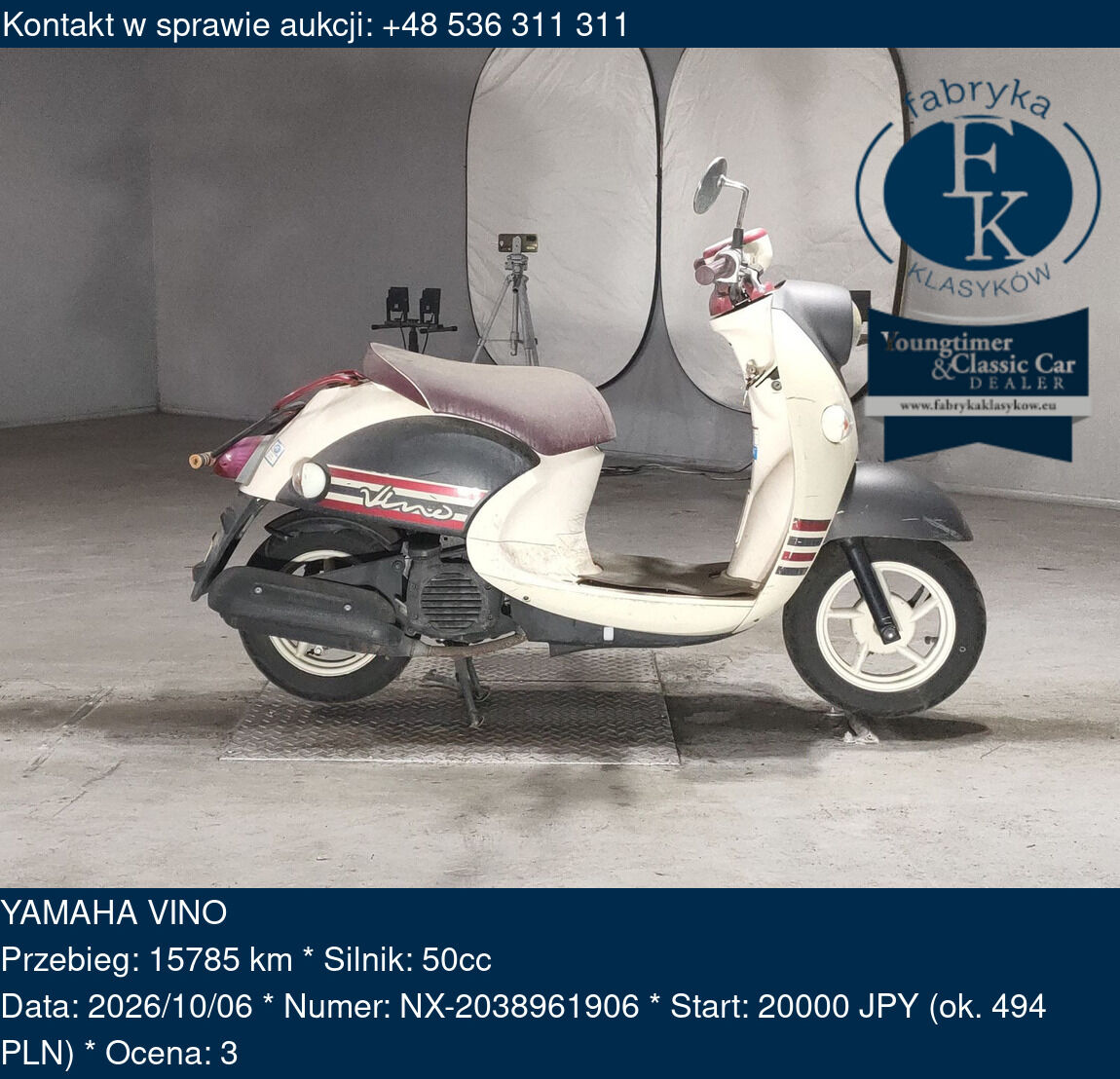 YAMAHA VINO  - zdjęcie 2