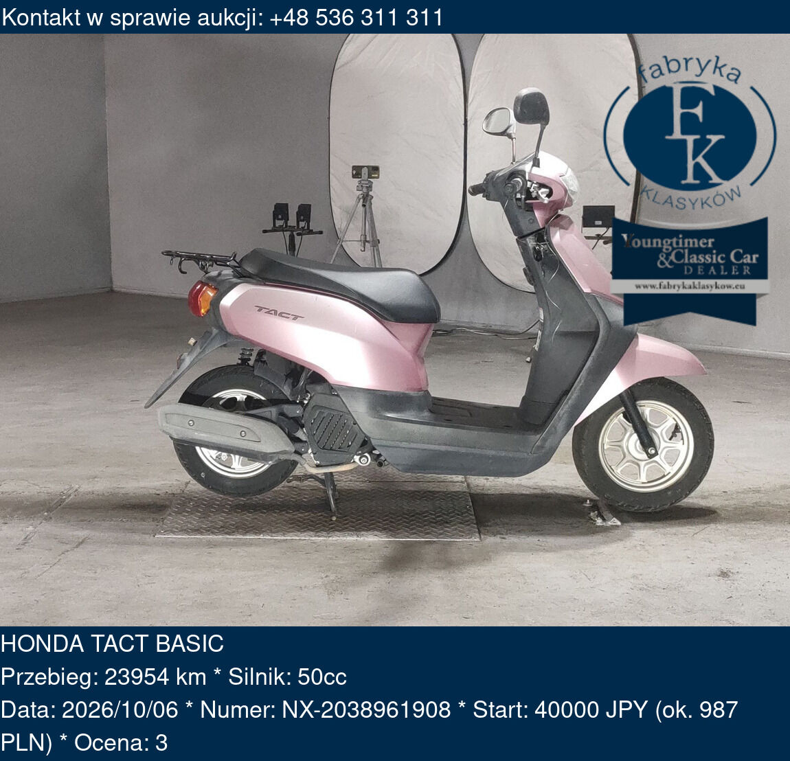 HONDA TACT BASIC - zdjęcie 2