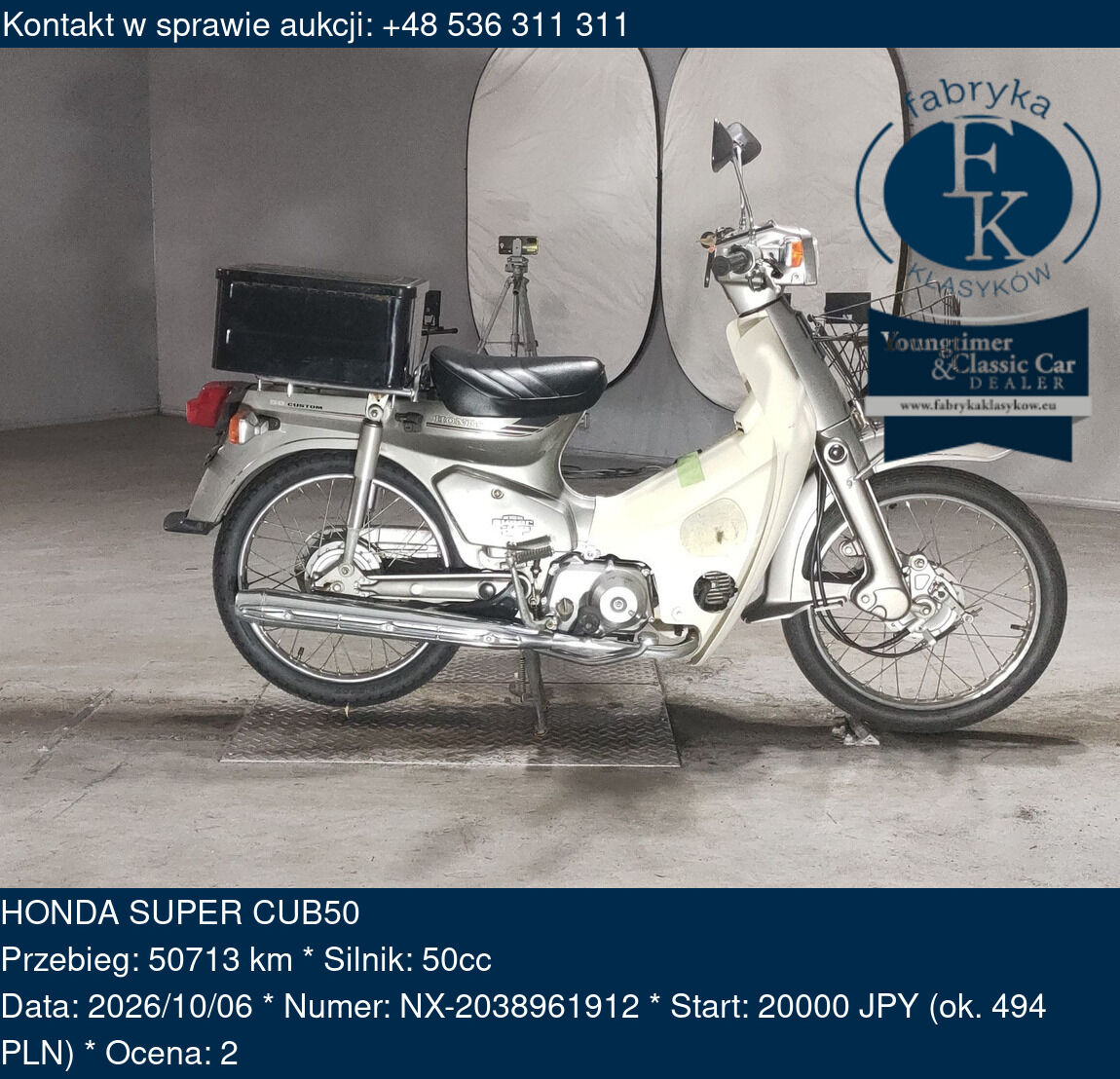 HONDA SUPER CUB50  - zdjęcie 2