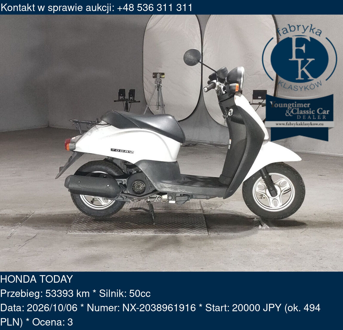 HONDA TODAY  - zdjęcie 2
