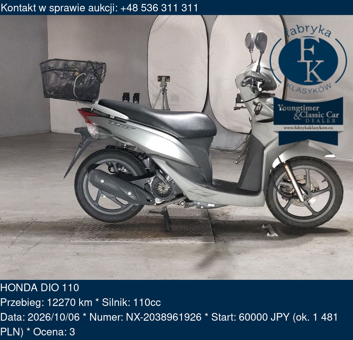 HONDA DIO 110  - zdjęcie 2