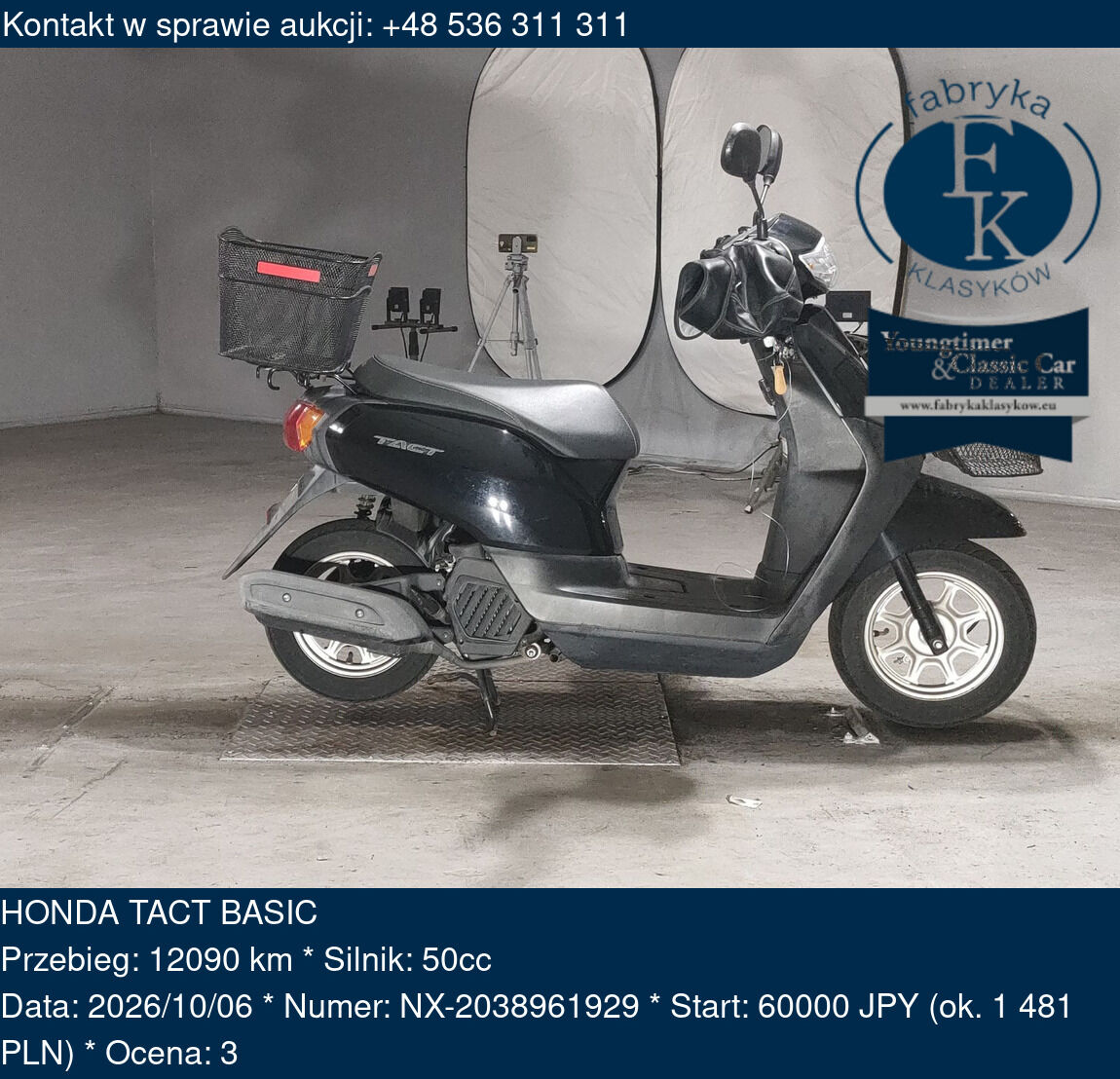 HONDA TACT BASIC - zdjęcie 2