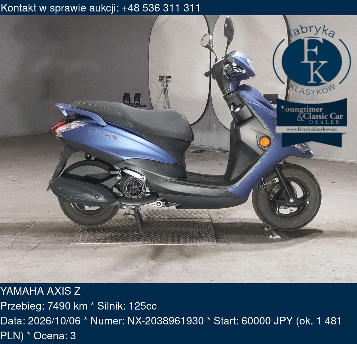 YAMAHA AXIS Z  - zdjęcie 2