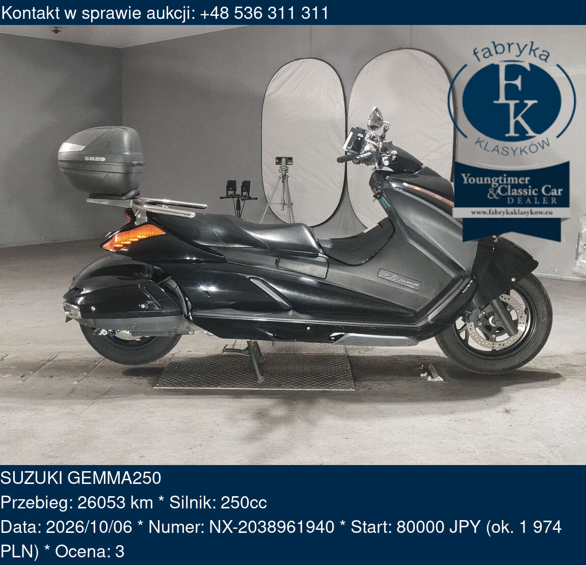 SUZUKI GEMMA250  - zdjęcie 2