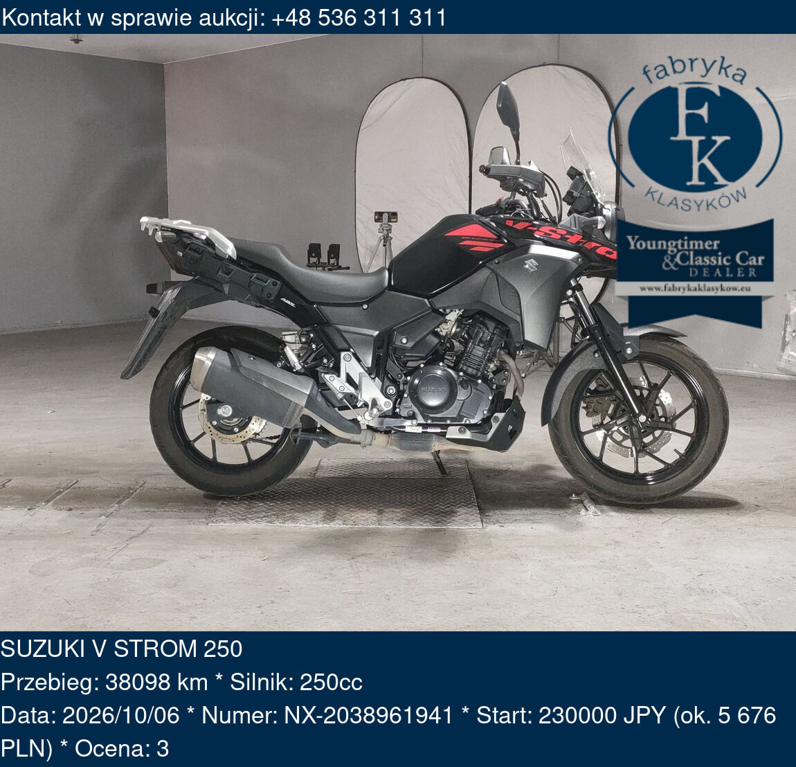 SUZUKI V STROM 250  - zdjęcie 2