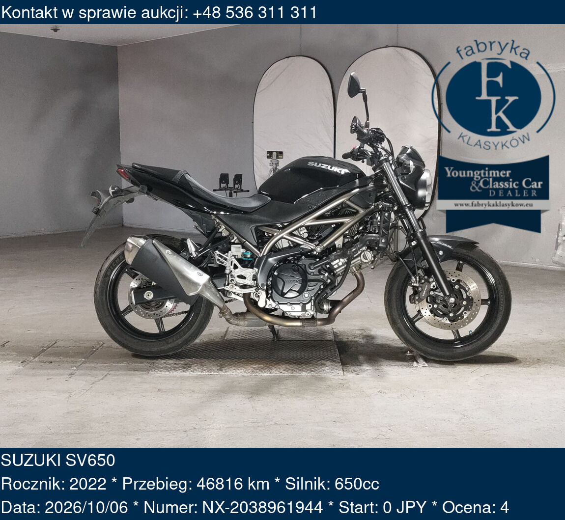 SUZUKI SV650 2022 - zdjęcie 2