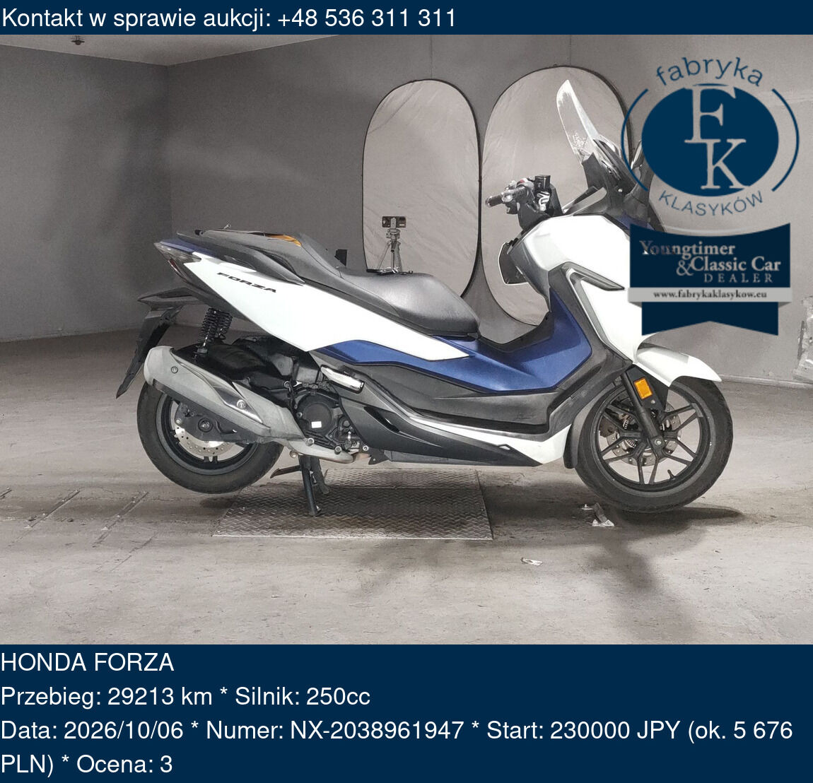 HONDA FORZA  - zdjęcie 2