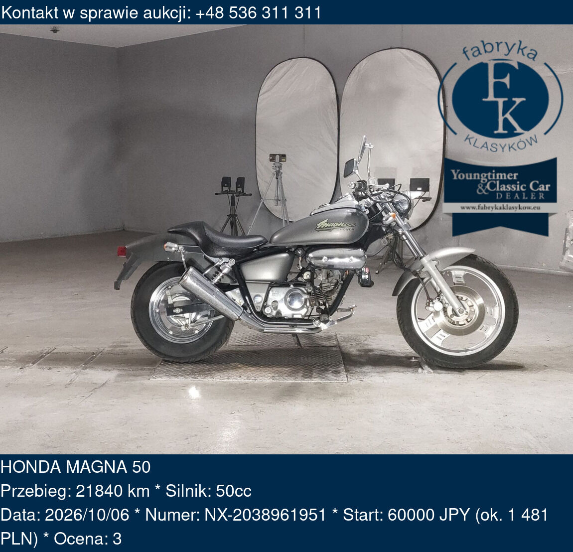 HONDA MAGNA 50  - zdjęcie 2