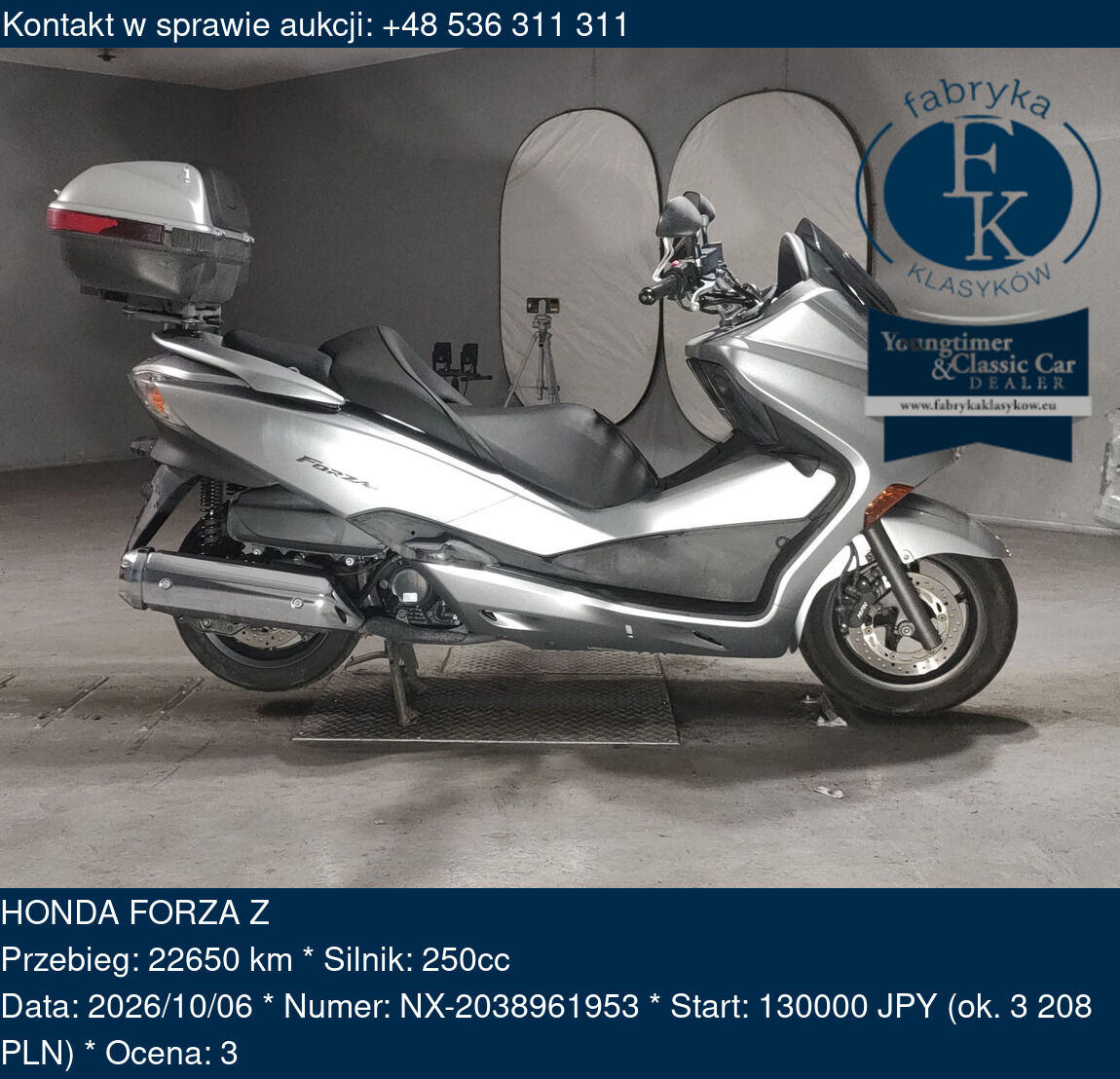 HONDA FORZA Z  - zdjęcie 2