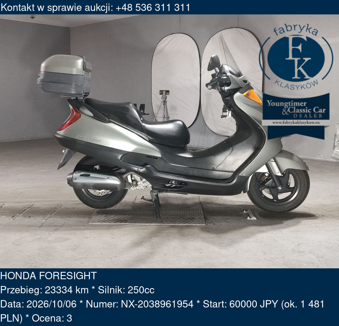 HONDA FORESIGHT  - zdjęcie 2