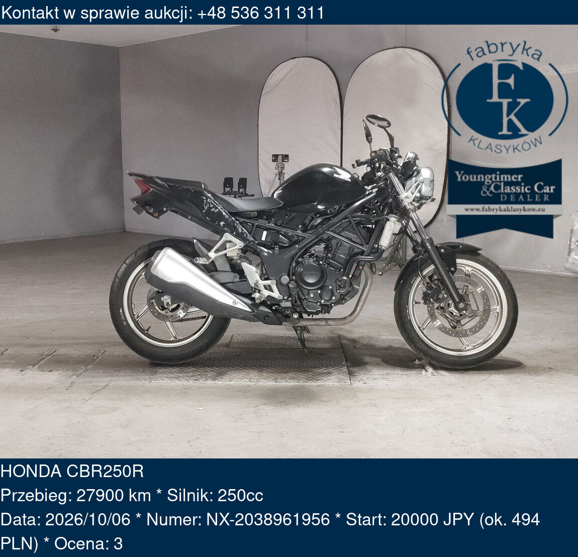 HONDA CBR250R  - zdjęcie 2