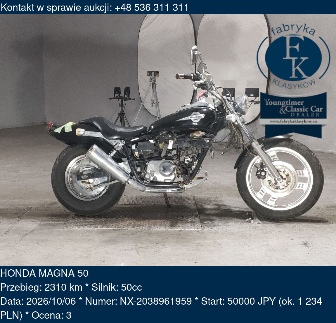 HONDA MAGNA 50  - zdjęcie 2