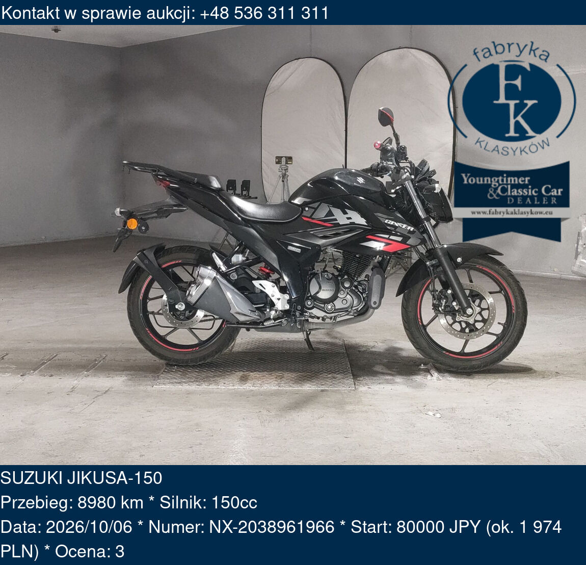 SUZUKI JIKUSA-150  - zdjęcie 2