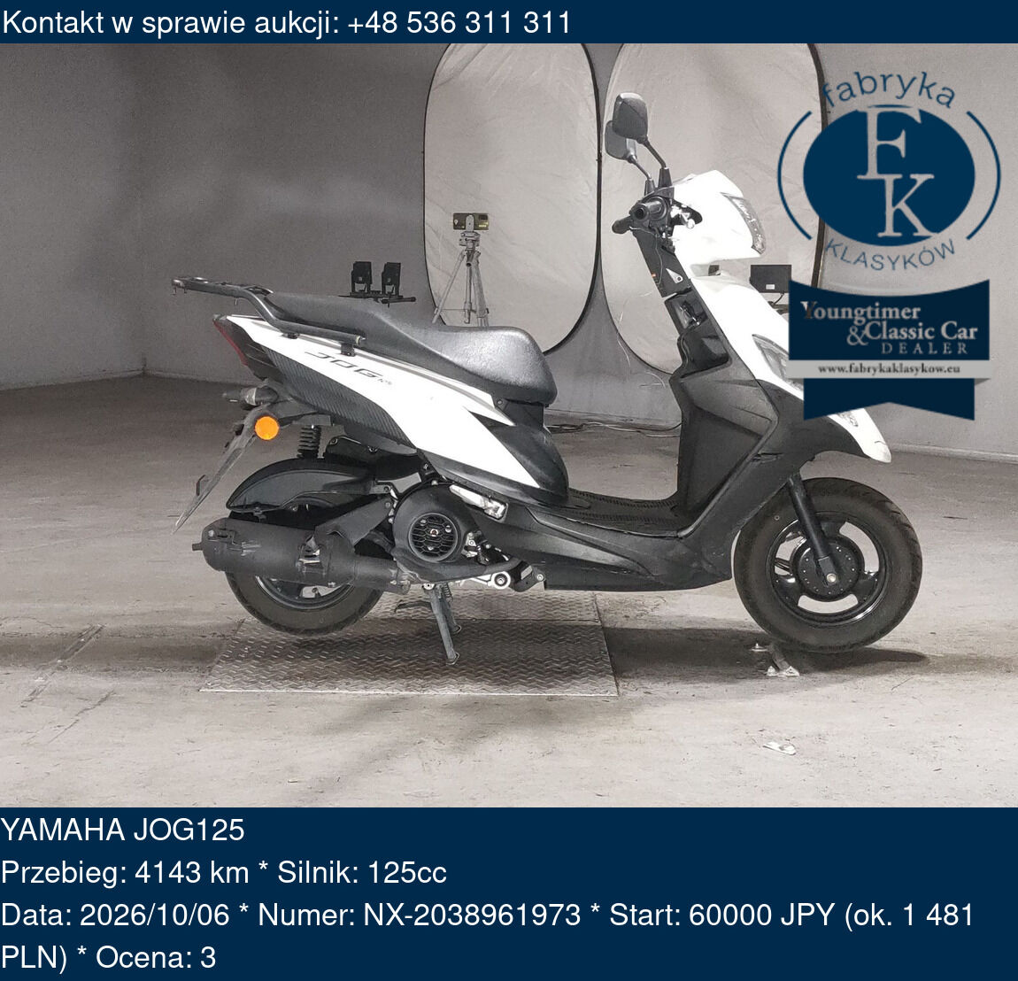 YAMAHA JOG125  - zdjęcie 2