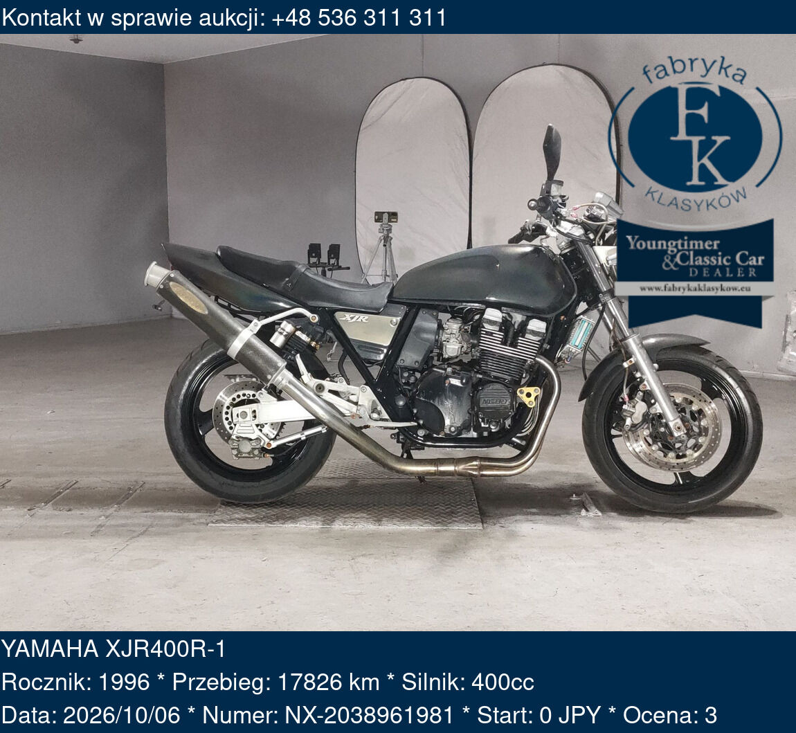 YAMAHA XJR400R-1 1996 - zdjęcie 2
