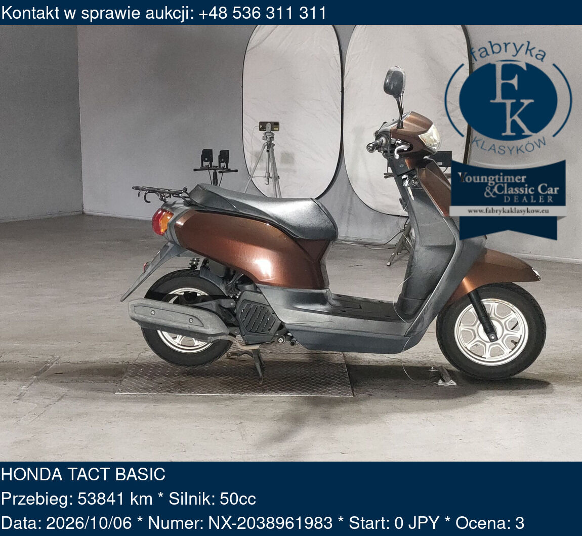 HONDA TACT BASIC - zdjęcie 2