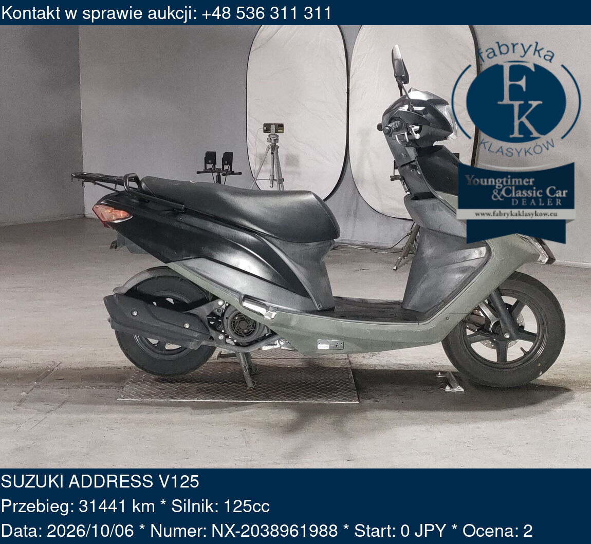 SUZUKI ADDRESS V125  - zdjęcie 2
