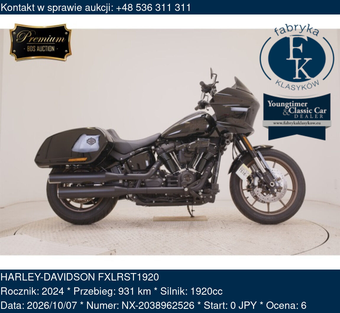 HARLEY-DAVIDSON FXLRST1920 2024 - zdjęcie 2