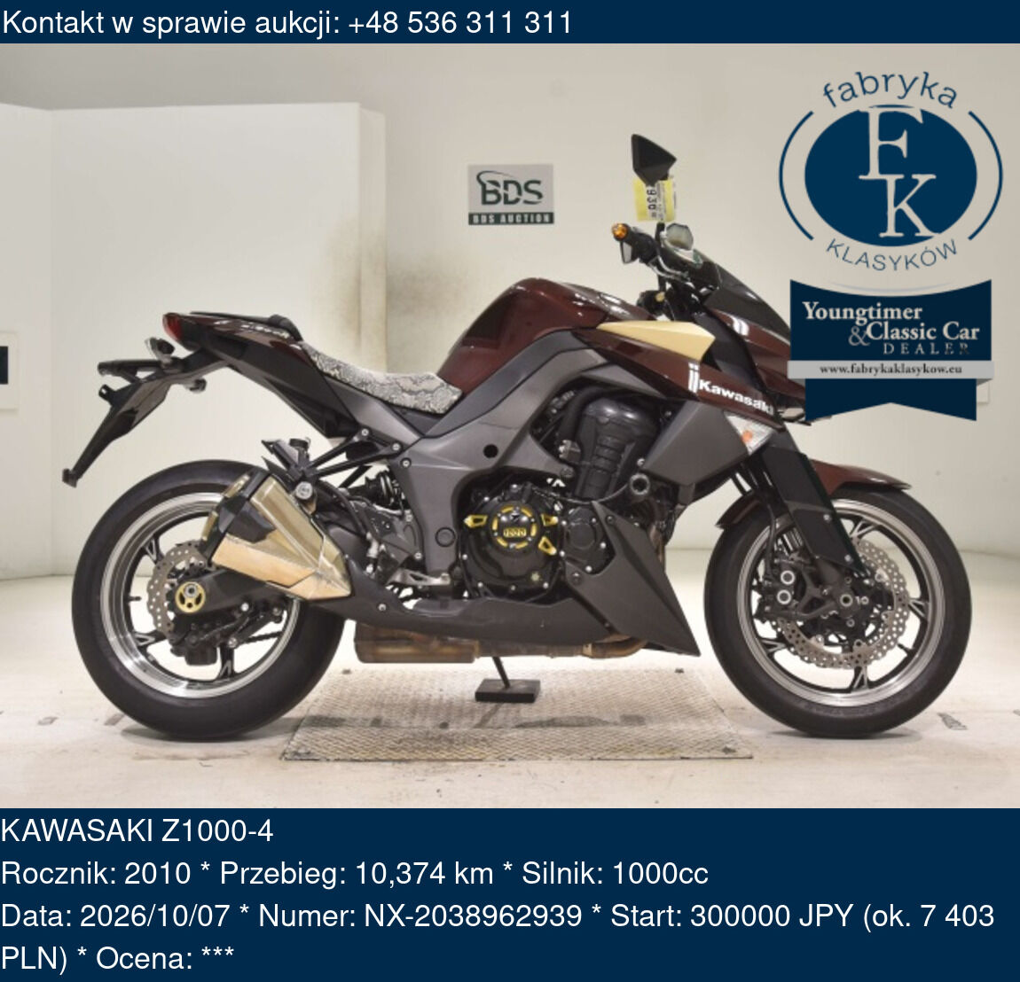 KAWASAKI Z1000-4 2010 - zdjęcie 2