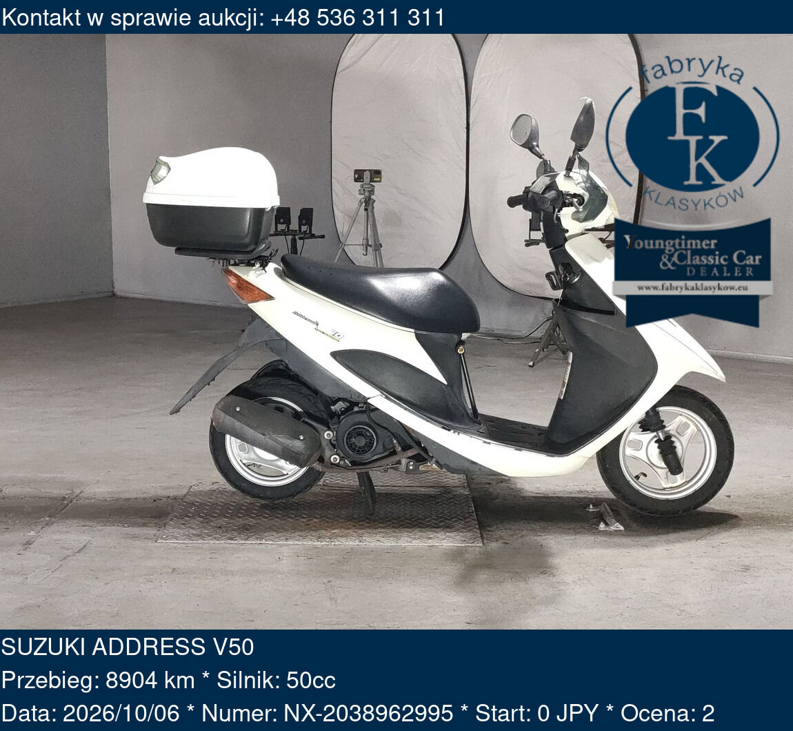 SUZUKI ADDRESS V50  - zdjęcie 2