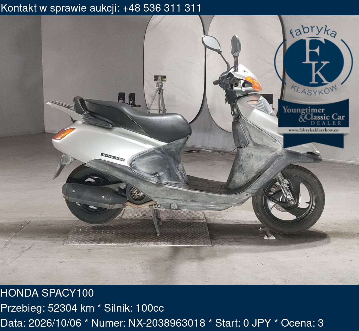 HONDA SPACY100  - zdjęcie 2