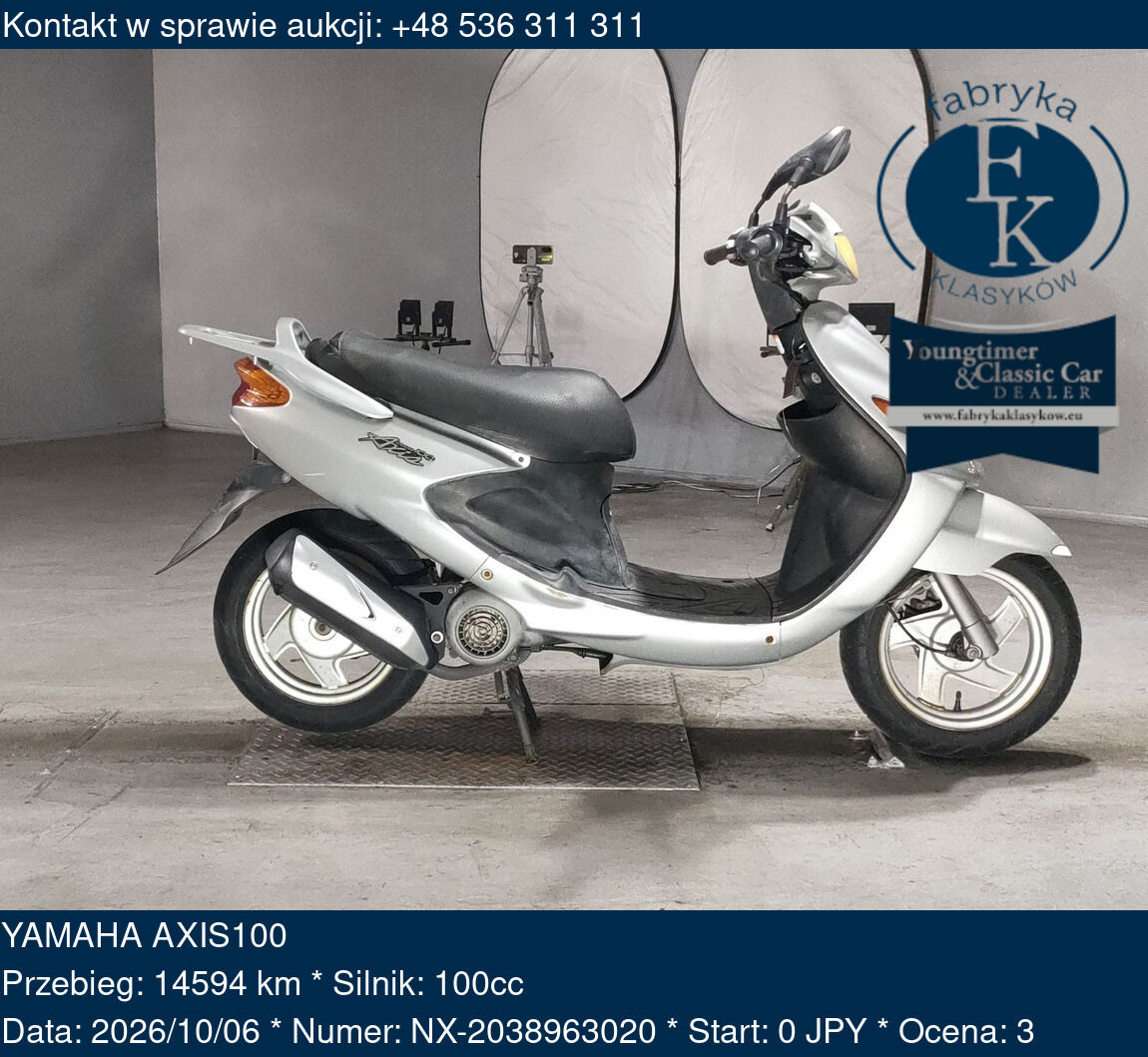 YAMAHA AXIS100 - zdjęcie 2