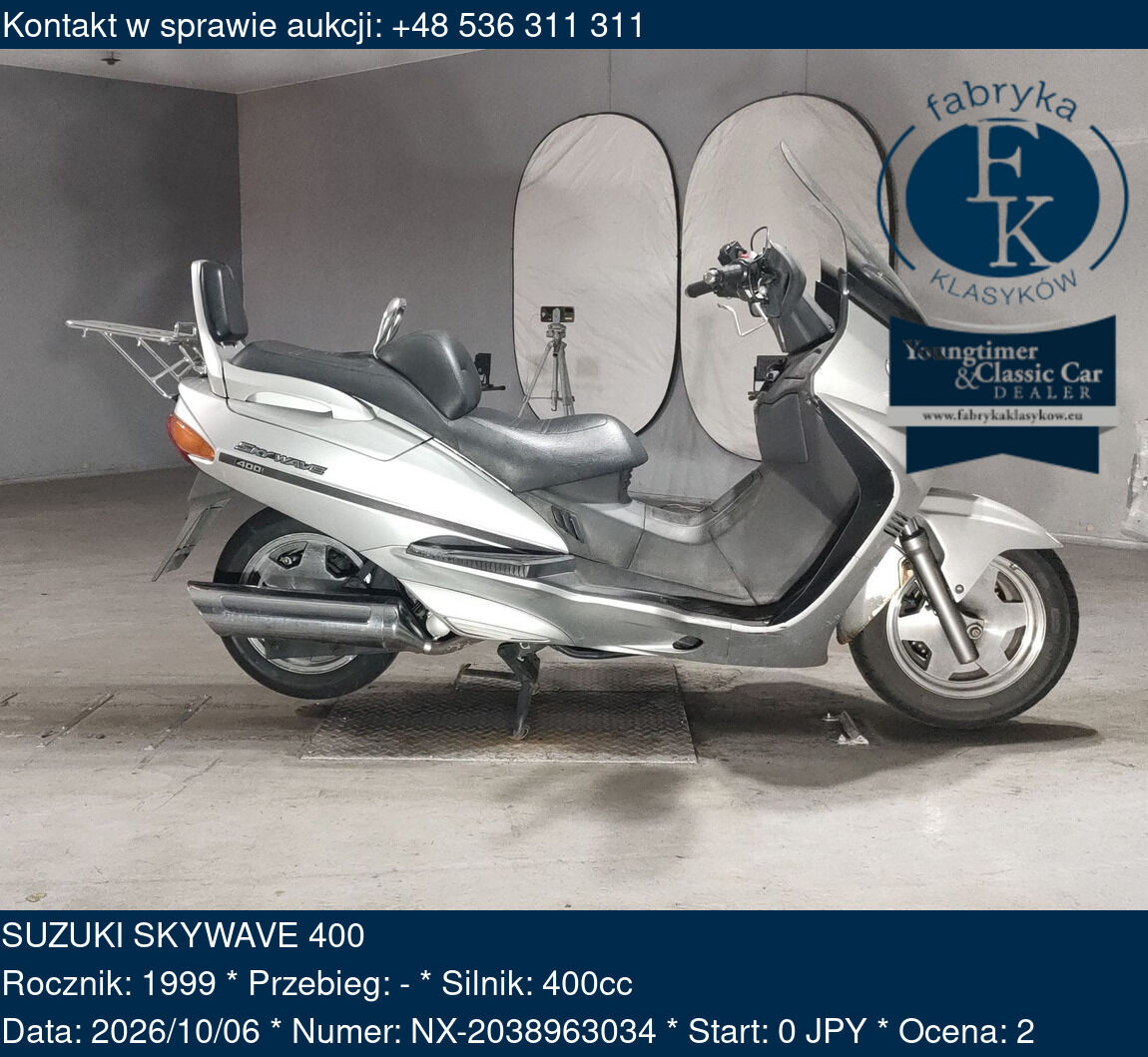 SUZUKI SKYWAVE 400 1999 - zdjęcie 2