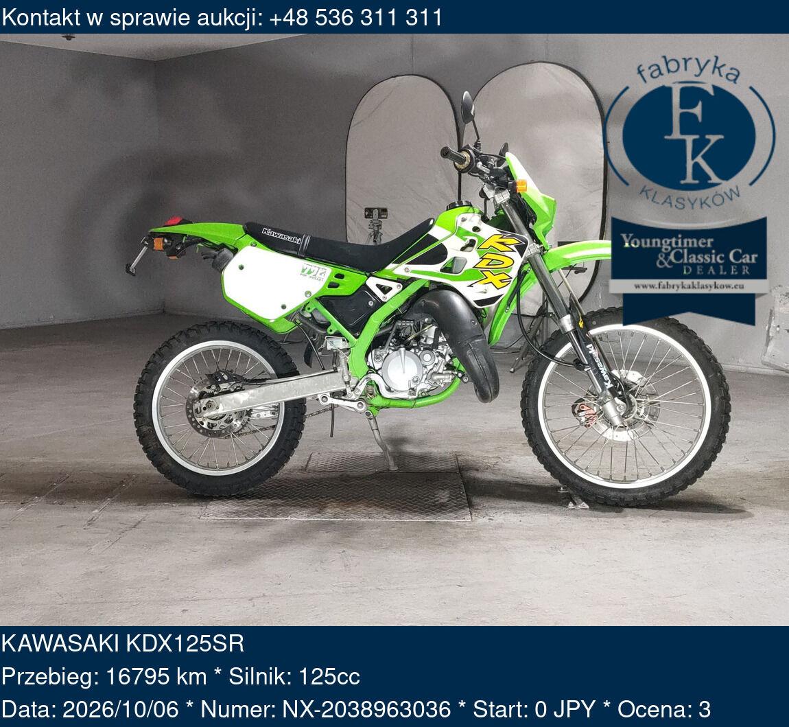 KAWASAKI KDX125SR  - zdjęcie 2