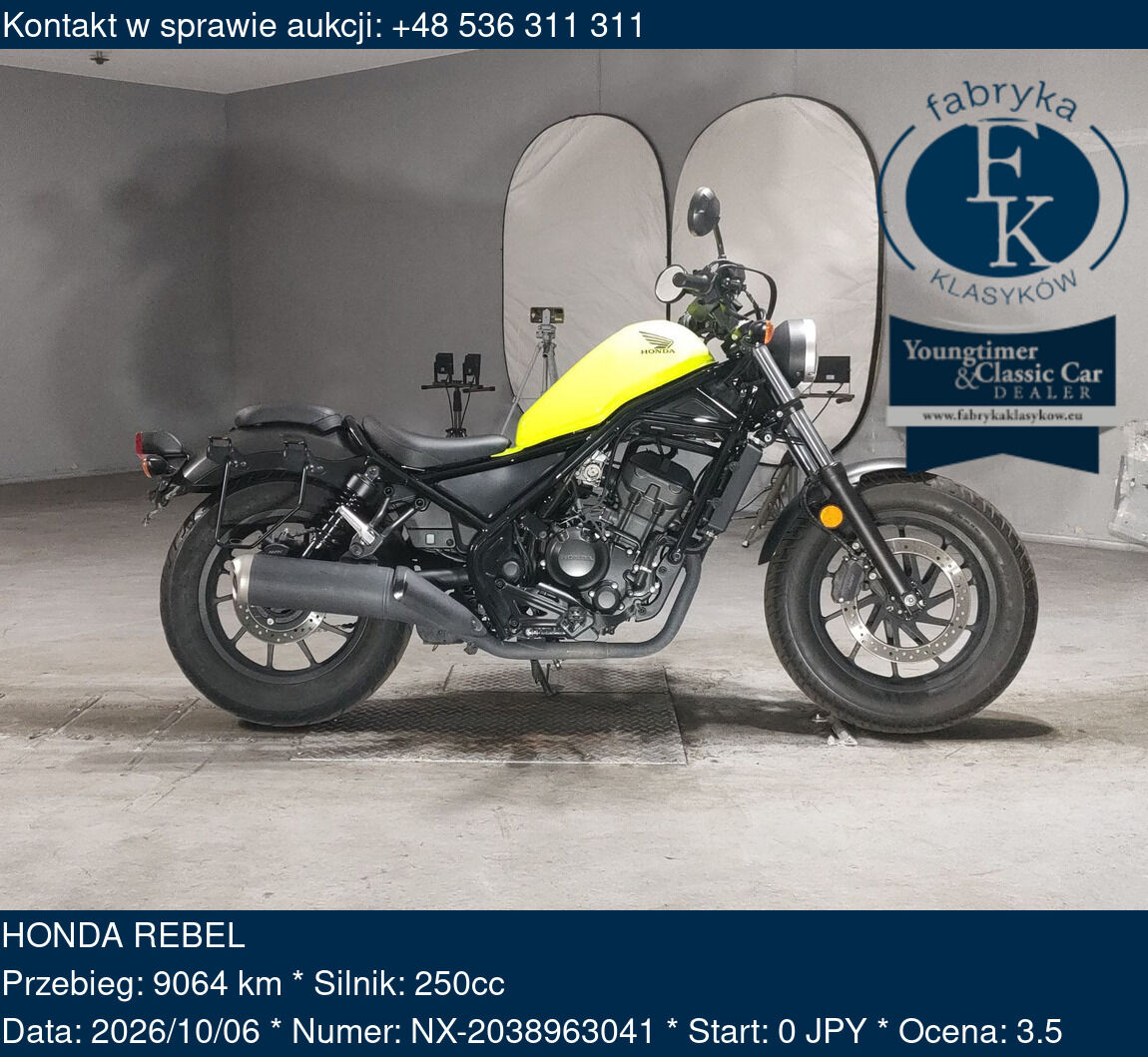 HONDA REBEL  - zdjęcie 2