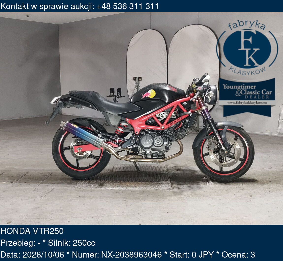 HONDA VTR250  - zdjęcie 2