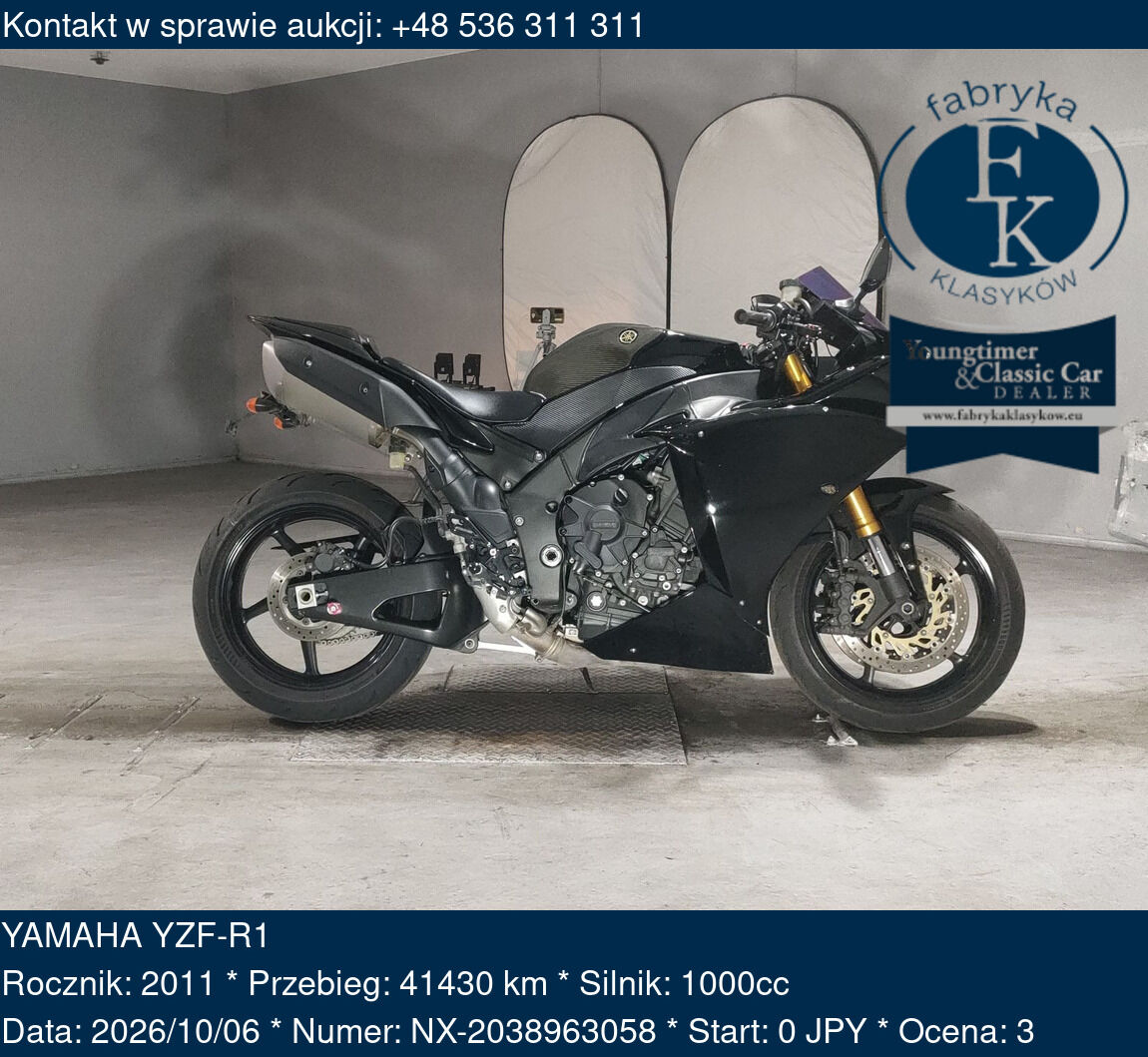 YAMAHA YZF-R1 2011 - zdjęcie 2