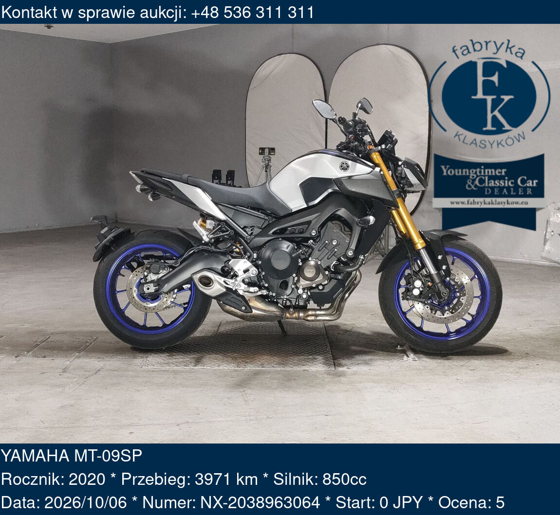 YAMAHA MT-09SP 2020 - zdjęcie 2