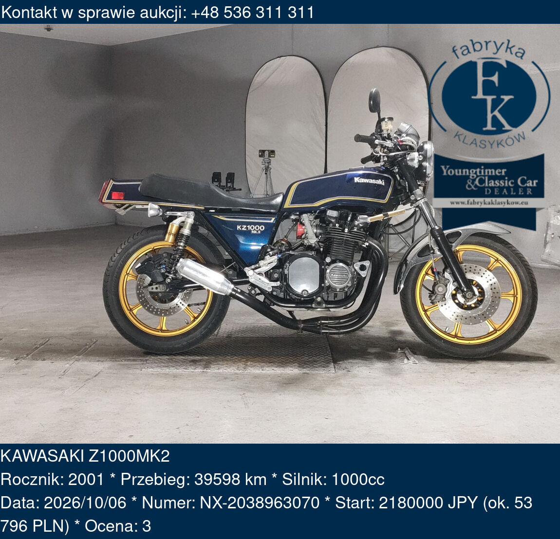 KAWASAKI Z1000MK2 2001 - zdjęcie 2