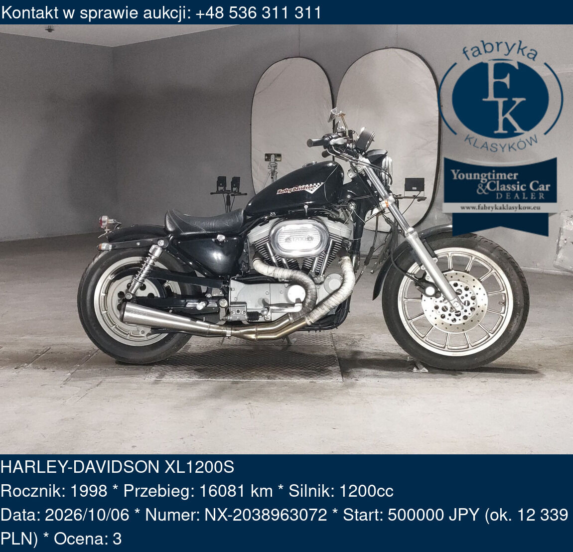 HARLEY-DAVIDSON XL1200S 1998 - zdjęcie 2