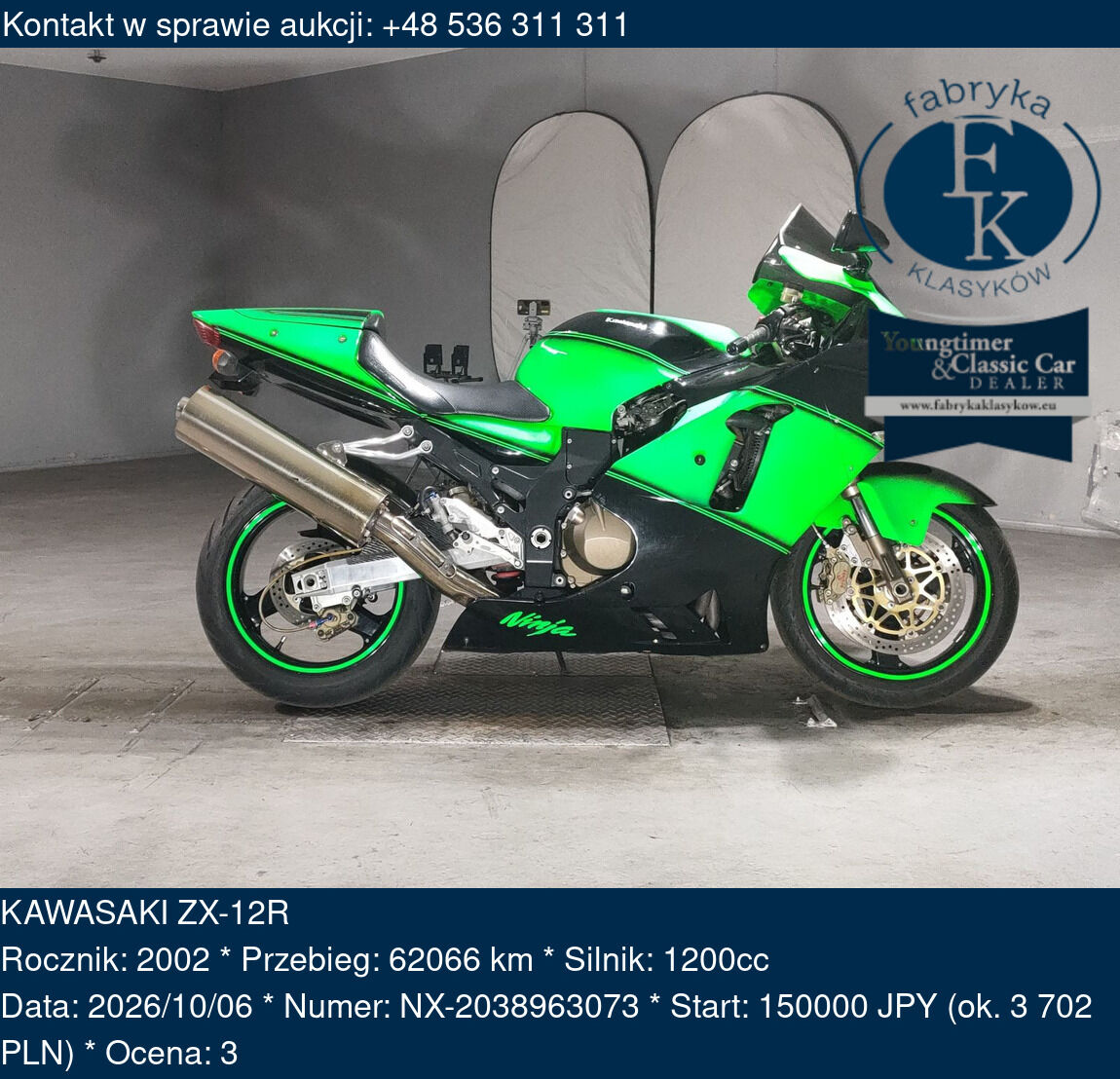 KAWASAKI ZX-12R 2002 - zdjęcie 2