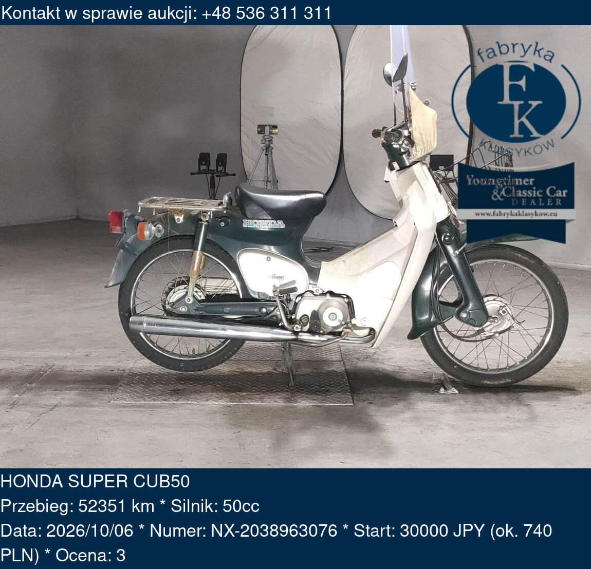 HONDA SUPER CUB50  - zdjęcie 2