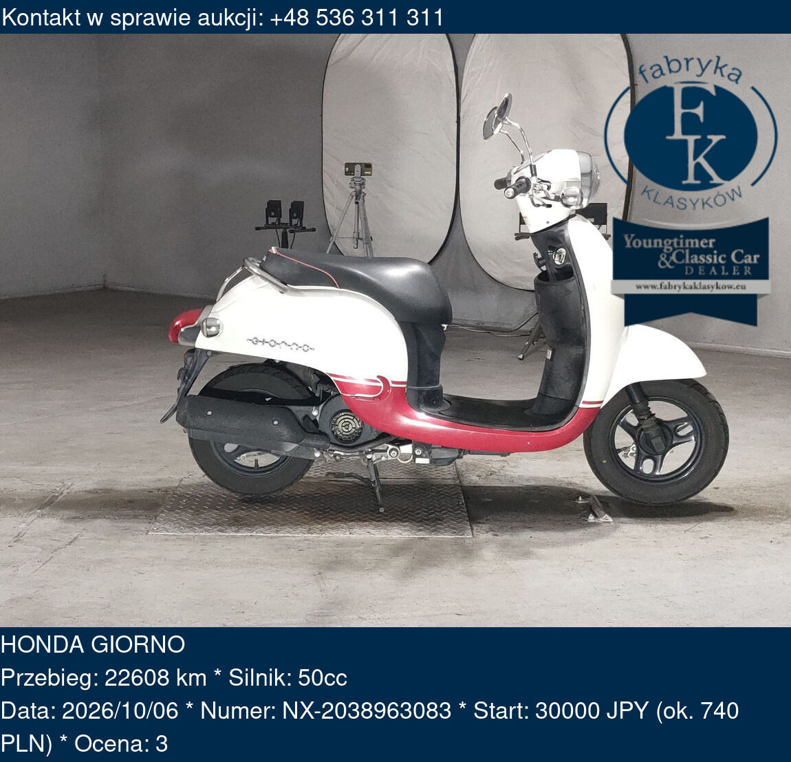 HONDA GIORNO - zdjęcie 2