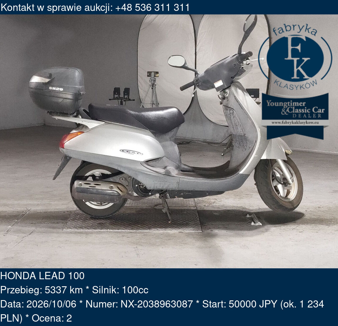 HONDA LEAD 100  - zdjęcie 2
