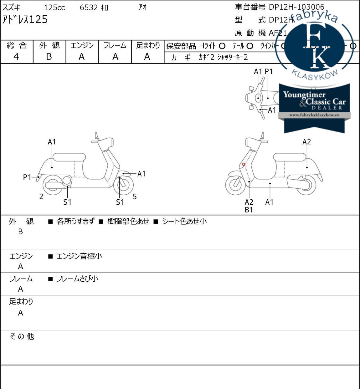 SUZUKI ADDRESS V125  - zdjęcie 7