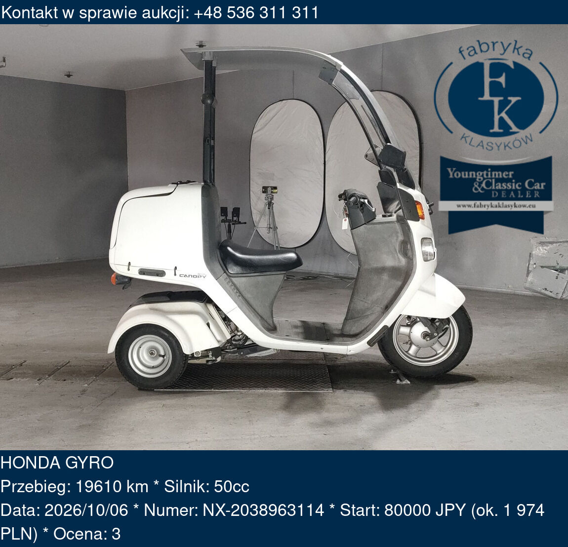 HONDA GYRO  - zdjęcie 2