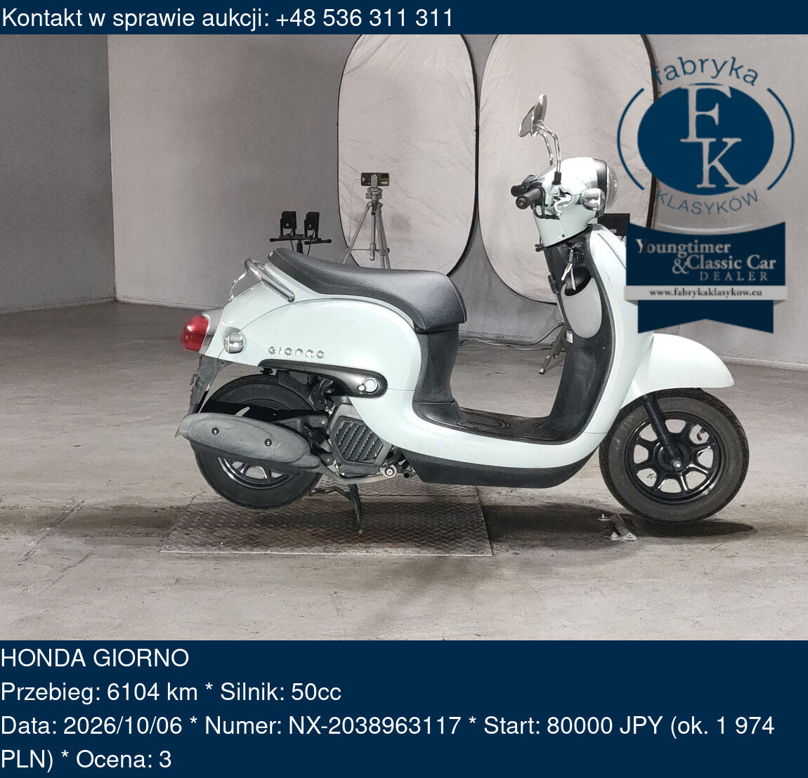 HONDA GIORNO - zdjęcie 2