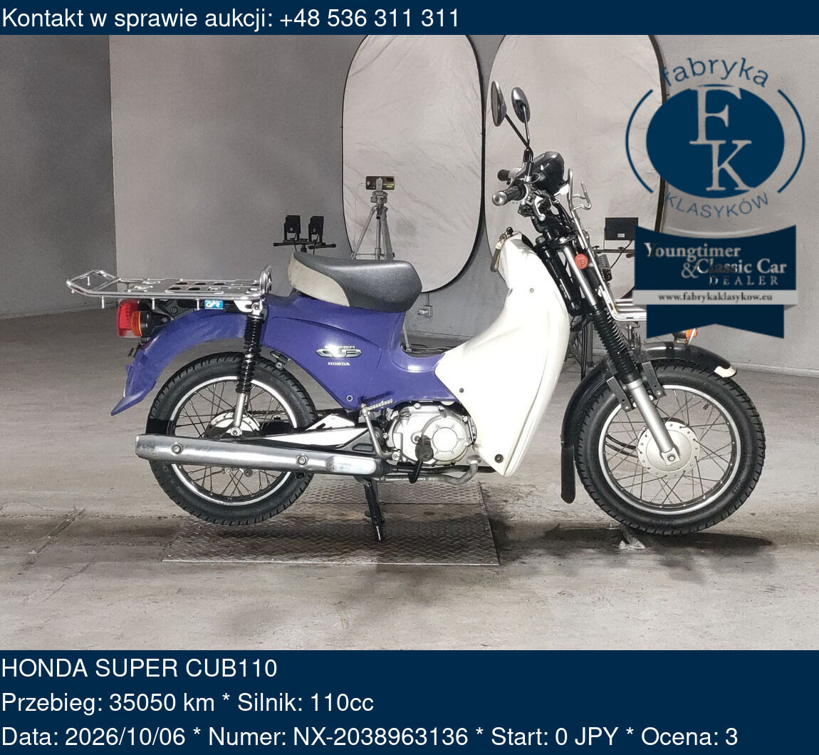 HONDA SUPER CUB110  - zdjęcie 2