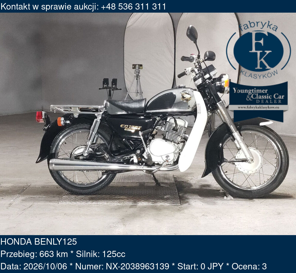 HONDA BENLY125  - zdjęcie 2