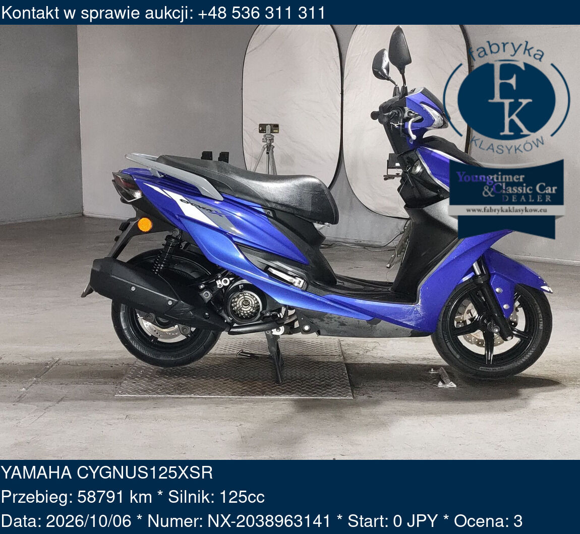 YAMAHA CYGNUS125XSR  - zdjęcie 2