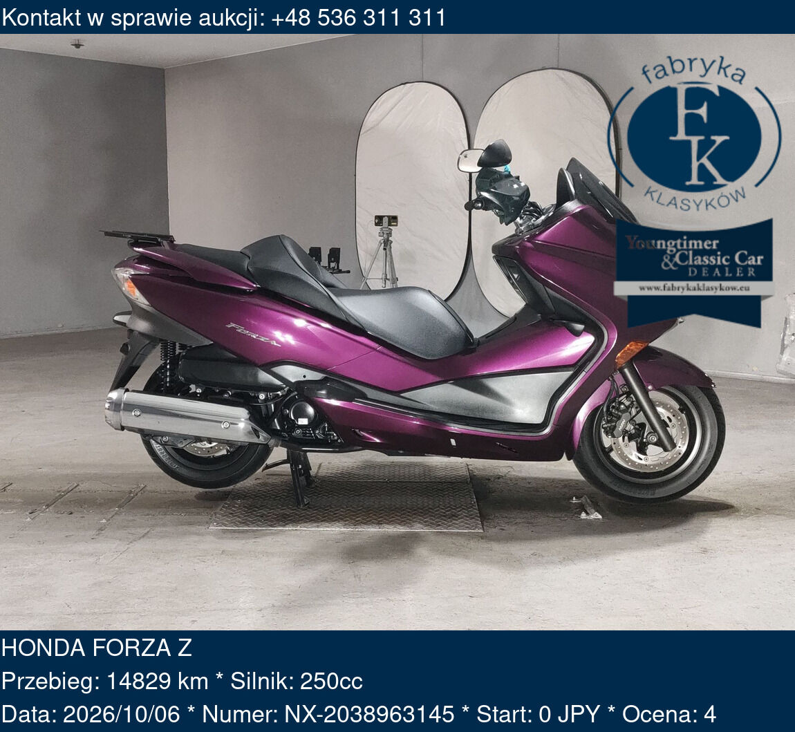 HONDA FORZA Z - zdjęcie 2