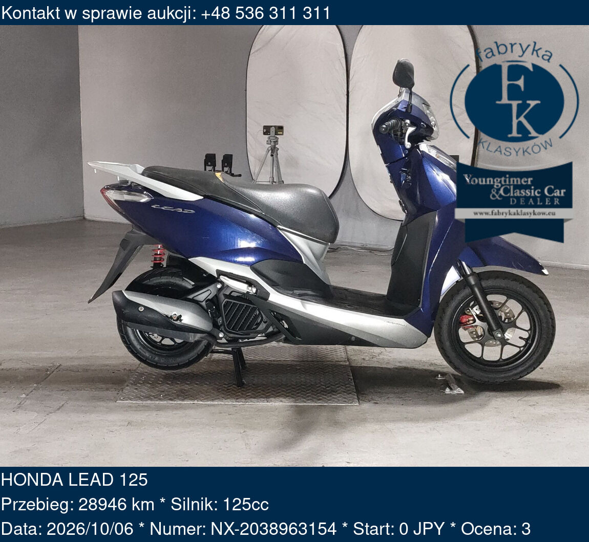 HONDA LEAD 125  - zdjęcie 2