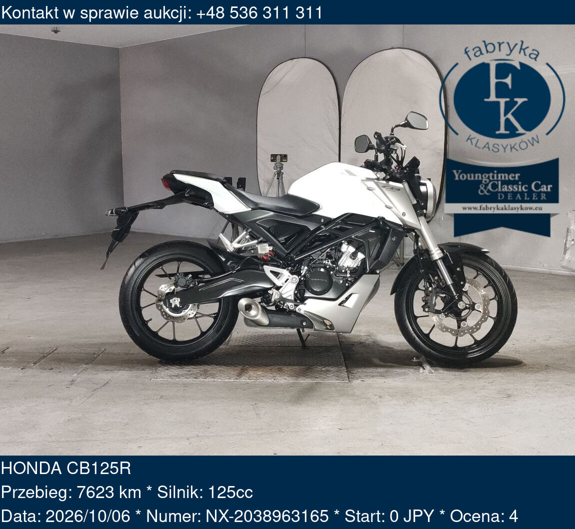 HONDA CB125R  - zdjęcie 2