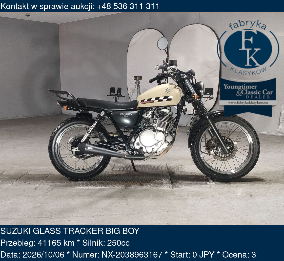 SUZUKI GLASS TRACKER BIG BOY  - zdjęcie 2