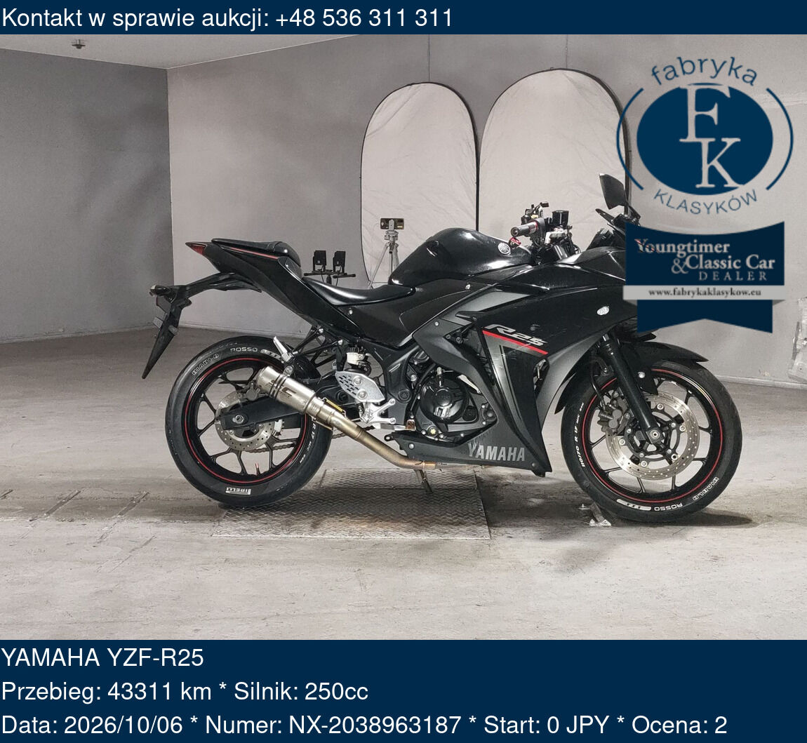 YAMAHA YZF-R25  - zdjęcie 2